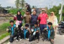 Mapala Unpra Gelar Aksi Peduli Lingkungan di Sungai Kelekar, DLH Siapkan 100 Bibit Pohon Buah untuk Masyarakat