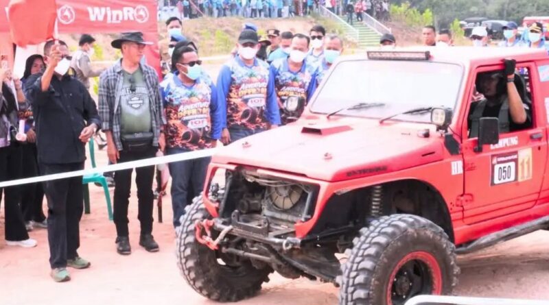 Wali Kota Arlan Buka Adventure Offroad, Semarakkan HUT ke-25 Kota Prabumulih