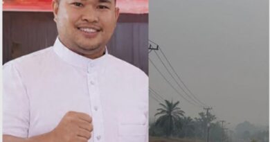 ISPU PALI Tembus 471, Dino Bagio Pertanyakan Langkah Konkret Dinkes Hadapi Kabut Asap