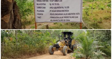 Proyek Jalan Rp995,7 Juta di PALI Jadi Sorotan, Status dan Manfaatnya Dipertanyakan